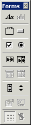 Forms toolbar
